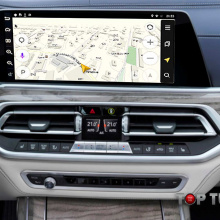Яндекс Навигатор на штатном мониторе BMW X7