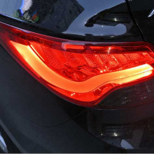 Тюнинг оптики Хендай Солярис в кузове седан - светодиодные задние фонари