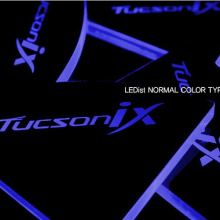 Тюнинг салона Hyundai ix35 - вставки светодиодные под дверные ручки - комплект 4 штуки - от компании Ledist.