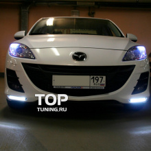 7793 Комплект ДХО Epic LED DRL на Mazda 3 BL